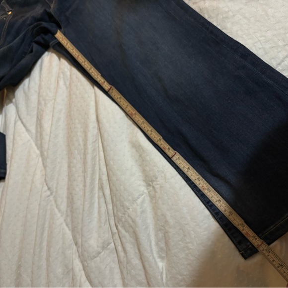 Liverpool Dark Blue Straight Leg Jeans - Picture 9 of 9